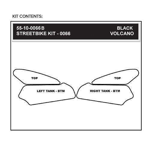 Stompgrip Streetbike Kit - Volcano - 0066