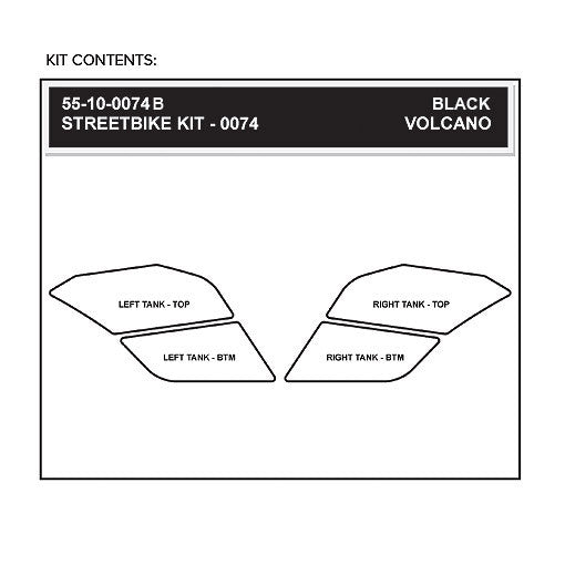 Stompgrip Streetbike Kit - Volcano - 0074