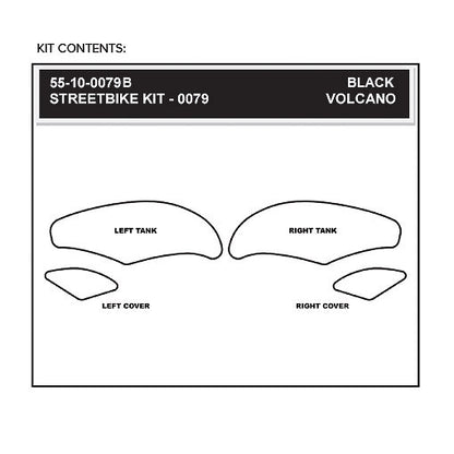 Stompgrip Streetbike Kit - Volcano - 0079