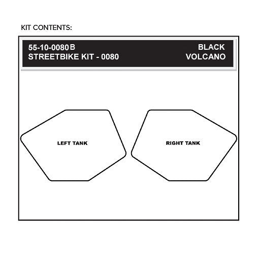 Stompgrip Streetbike Kit - Volcano - 0080