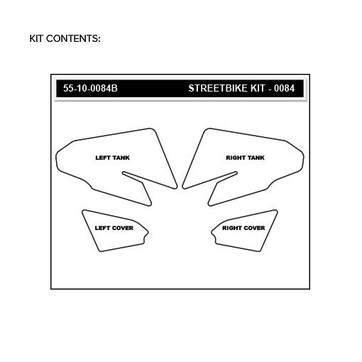 Stompgrip Streetbike Kit - Volcano - 0084