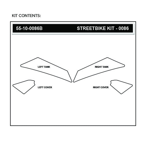 Stompgrip Streetbike Kit - Volcano - 0086