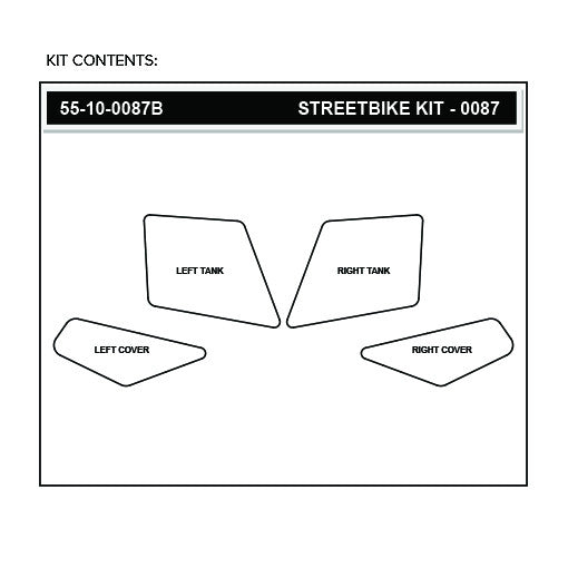 Stompgrip Streetbike Kit - Volcano - 0087