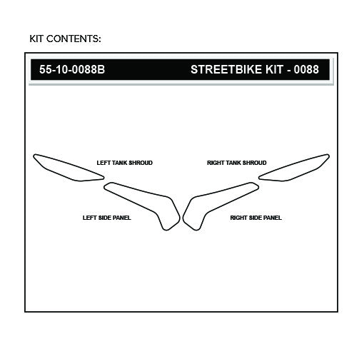 Stompgrip Streetbike Kit - Volcano - 0088
