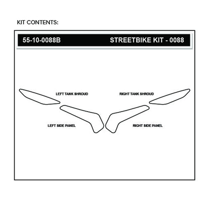 Stompgrip Streetbike Kit - Volcano - 0088