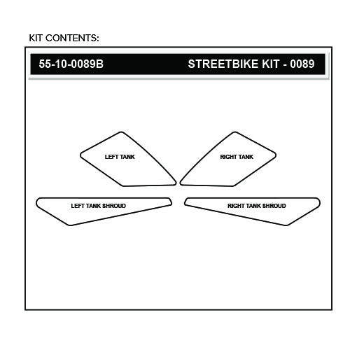 Stompgrip Streetbike Kit - Volcano - 0089