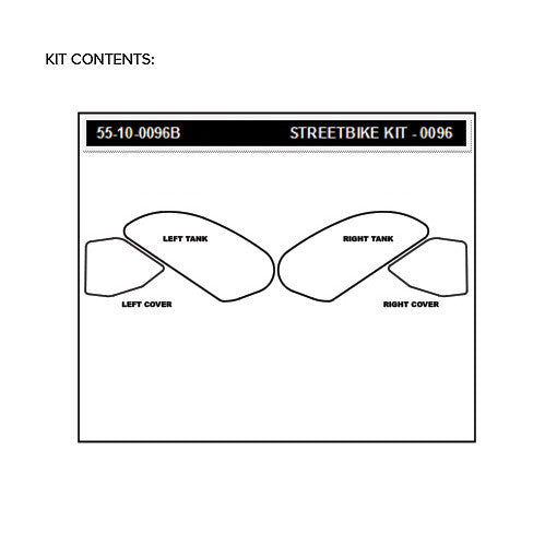 Stompgrip Streetbike Kit - Volcano - 0096