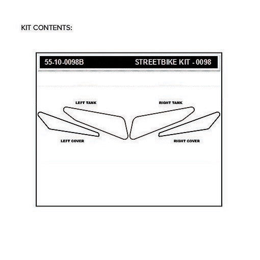 Stompgrip Streetbike Kit - Volcano - 0098