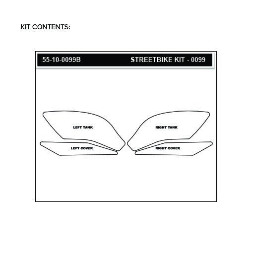 Stompgrip Streetbike Kit - Volcano - 0099