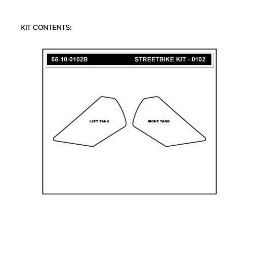 Stompgrip Streetbike Kit - Volcano - 0102
