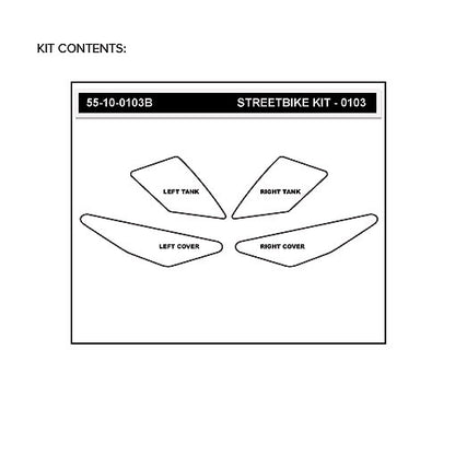 Stompgrip Streetbike Kit - Volcano - 0103