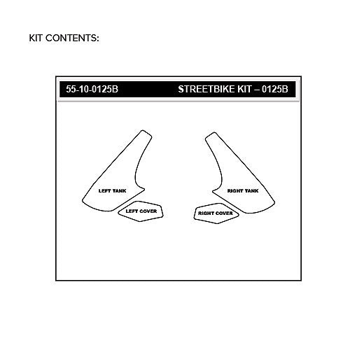 Stompgrip Streetbike Kit - Volcano - 0125