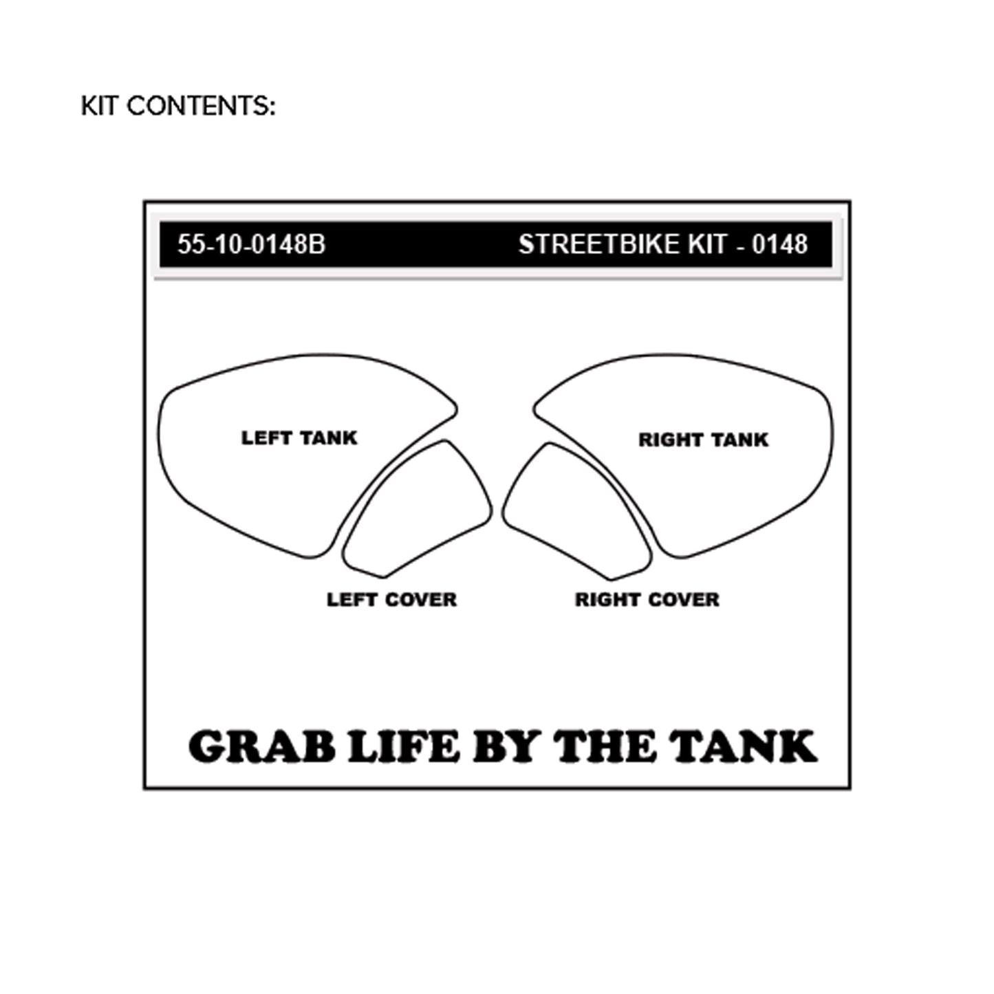 Stompgrip Streetbike Kit for the Ducati Panigale V4 (22-24) and Streetfighter V4 (23-24) - Icon - 0192
