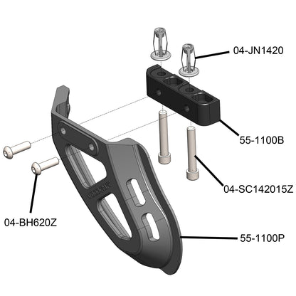 WOODCRAFT Wide Coverage Toe Guard Kit