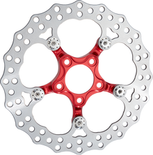 ARLEN NESS Spider Rotor - 12-19/32" - Red - Front 300-111