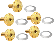 ARLEN NESS Bolt Kit - Holeshot/Front/Floating/Brake Rotor - Spoke Mount - Gold - 5 Pack 300-922