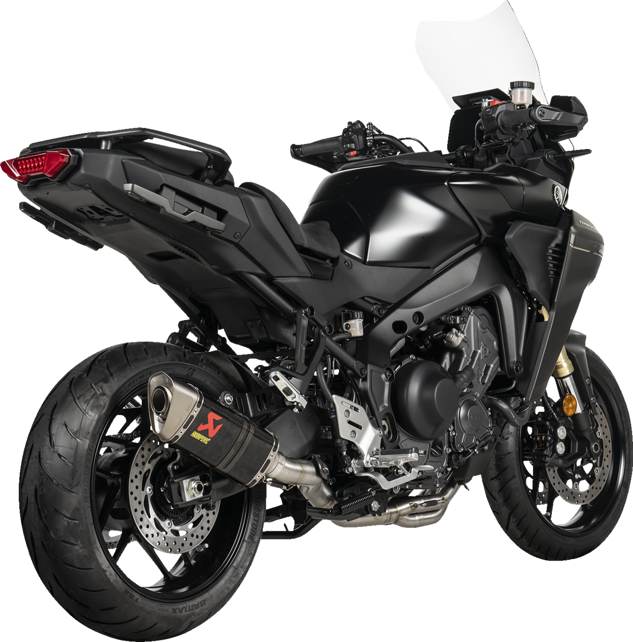 AKRAPOVIC Racing Line Exhaust System - Carbon Fiber - Yamaha Tracer 9 S-Y9R20-APC