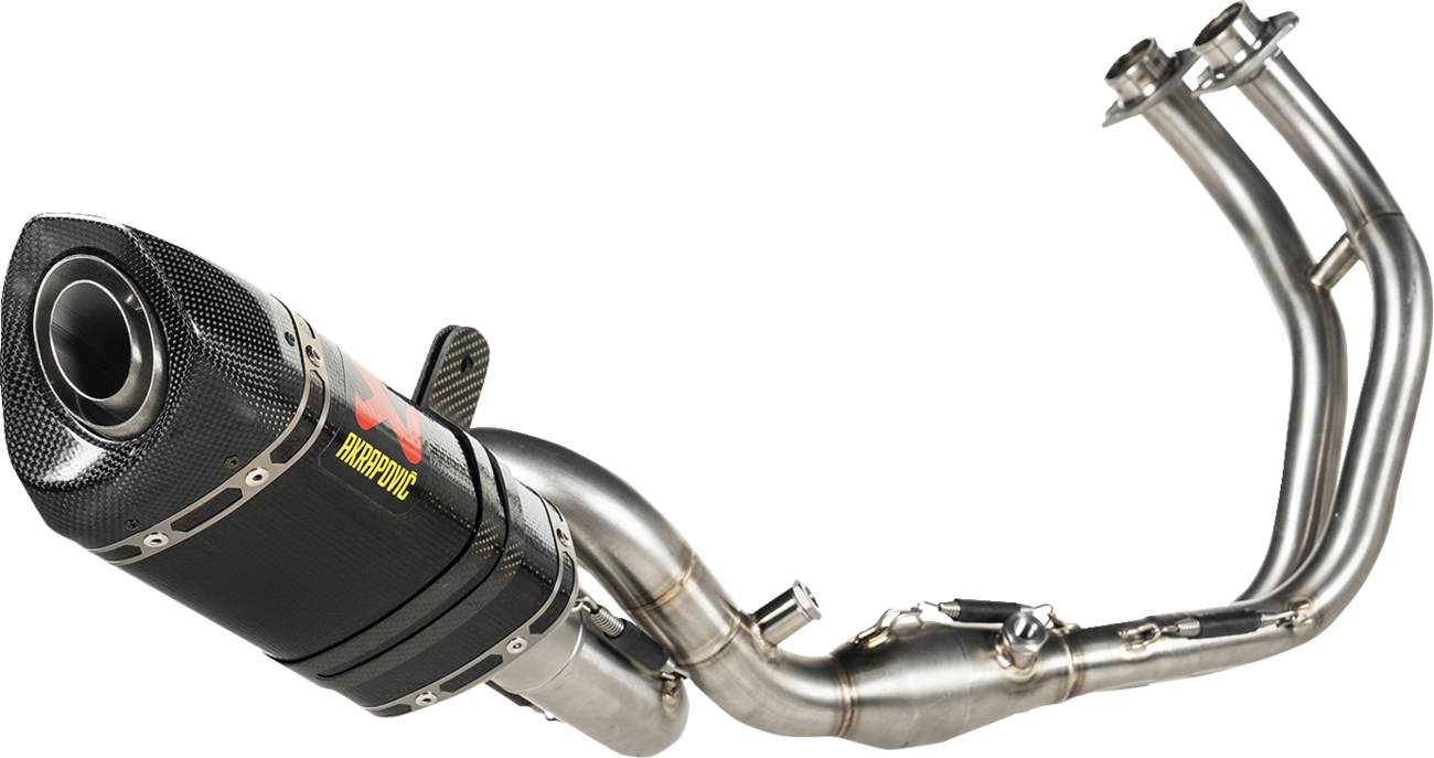 AKRAPOVIC Racing Line Exhaust System - Carbon Fiber - Yamaha MT-07 S-Y7R2-AFC/1