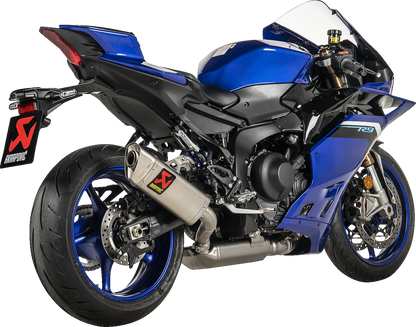 AKRAPOVIC Racing Line Exhaust System - Titanium - Yamaha R9 S-Y9R17-HAPT
