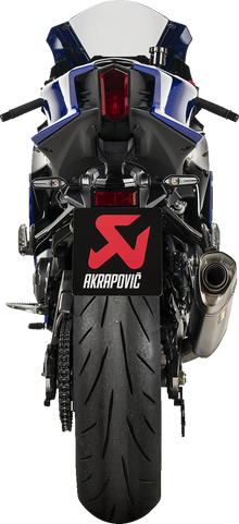 AKRAPOVIC Racing Line Exhaust System - Titanium - Yamaha R9 S-Y9R17-HAPT