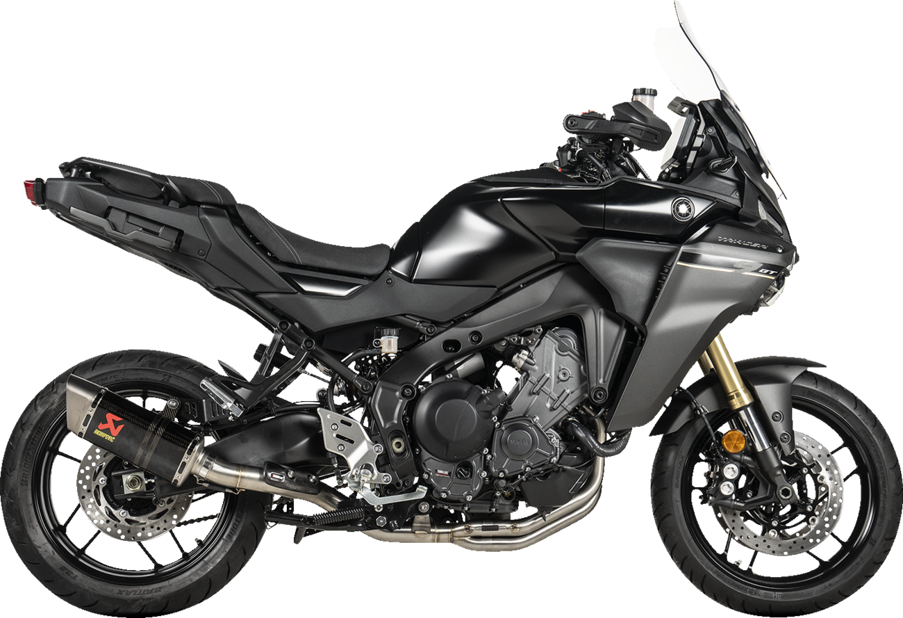 AKRAPOVIC Racing Line Exhaust System - Carbon Fiber - Yamaha Tracer 9 S-Y9R20-APC