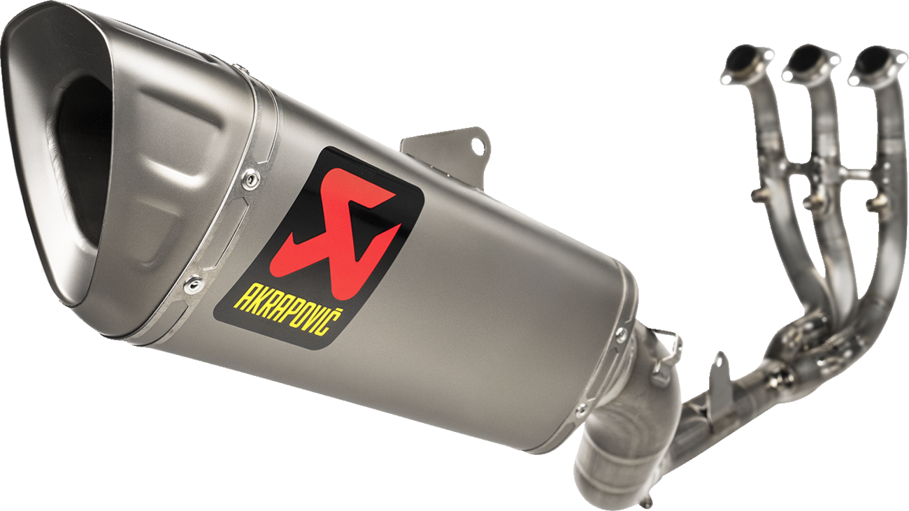 AKRAPOVIC Racing Line Exhaust System - Titanium - Yamaha R9 S-Y9R21-EET