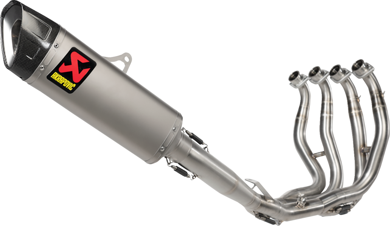 AKRAPOVIC Racing Line Exhaust System - Titanium - Suzuki Hayabusa S-S13R4-APLT
