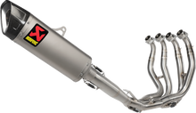 AKRAPOVIC Racing Line Exhaust System - Titanium - Suzuki Hayabusa S-S13R4-APLT