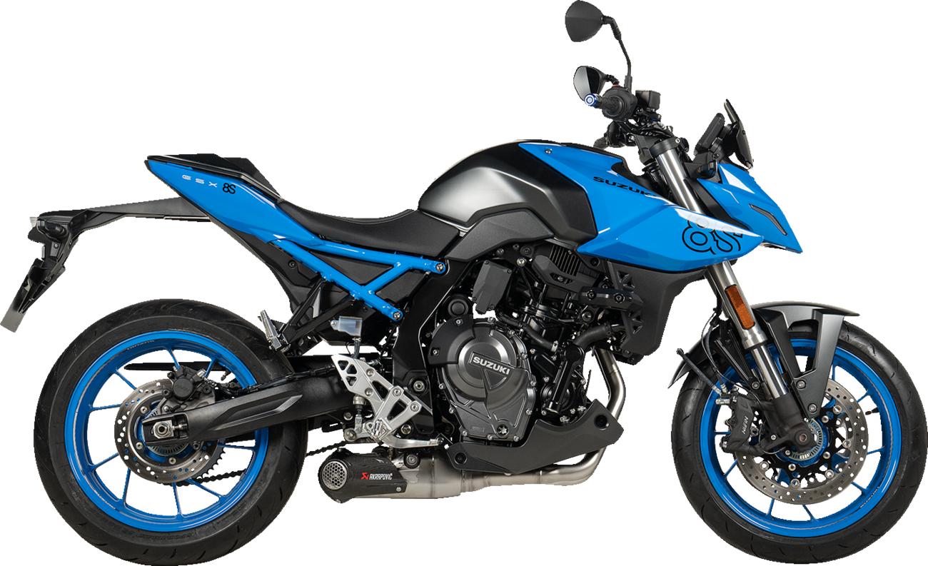 AKRAPOVIC Racing Line Exhaust System - Stainless Steel - Suzuki GSX-8S & GSX-8R S-S8R1-HHAKESS