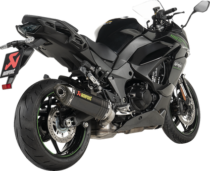 AKRAPOVIC Slip-On Line Muffler - Carbon Fiber - Kawasaki Ninja 1000 SX & Ninja 1100 SX S-K10SO32-HRC
