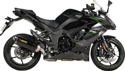 AKRAPOVIC Slip-On Line Muffler - Carbon Fiber - Kawasaki Ninja 1000 SX & Ninja 1100 SX S-K10SO32-HRC
