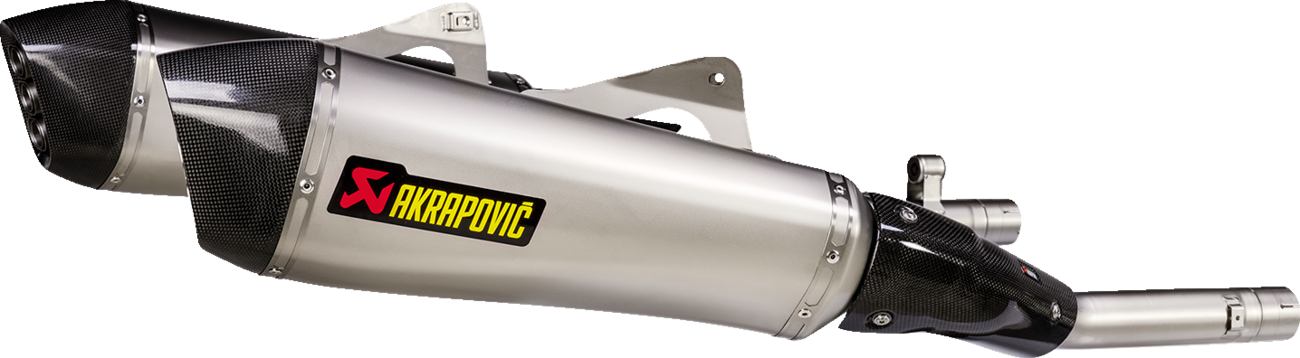 AKRAPOVIC Slip-On Line Mufflers - Titanium - BMW K1600 GT & K1600 GTL S-B16SO5-HZAAT