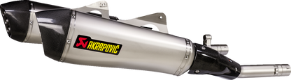 AKRAPOVIC Slip-On Line Mufflers - Titanium - BMW K1600 GT & K1600 GTL S-B16SO5-HZAAT