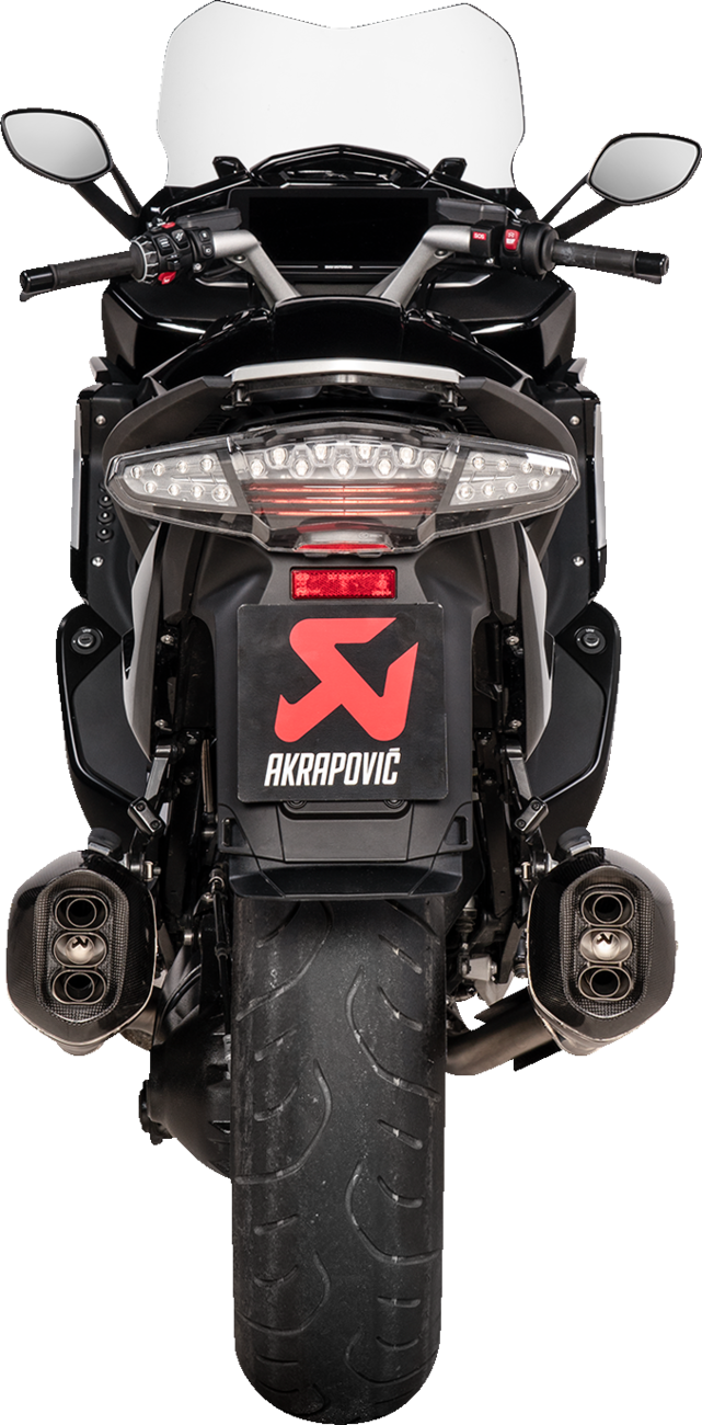 AKRAPOVIC Slip-On Line Mufflers - Titanium - BMW K1600 GT & K1600 GTL S-B16SO5-HZAAT
