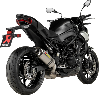 AKRAPOVIC Slip-On Line Muffler - Titanium - ECE - Kawasaki Z900 S-K9SO11-HZT