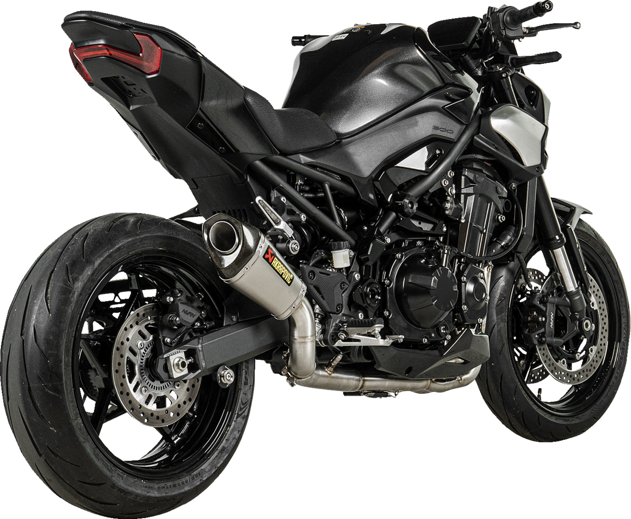 AKRAPOVIC Slip-On Line Muffler - Race - Titanium - Kawasaki Z900 S-K9SO12-ASZT