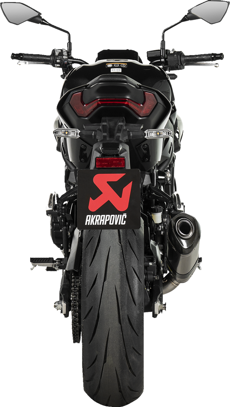 AKRAPOVIC Slip-On Line Muffler - Titanium - ECE - Kawasaki Z900 S-K9SO11-HZT