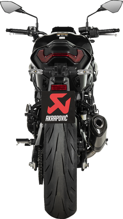 AKRAPOVIC Slip-On Line Muffler - Titanium - ECE - Kawasaki Z900 S-K9SO11-HZT