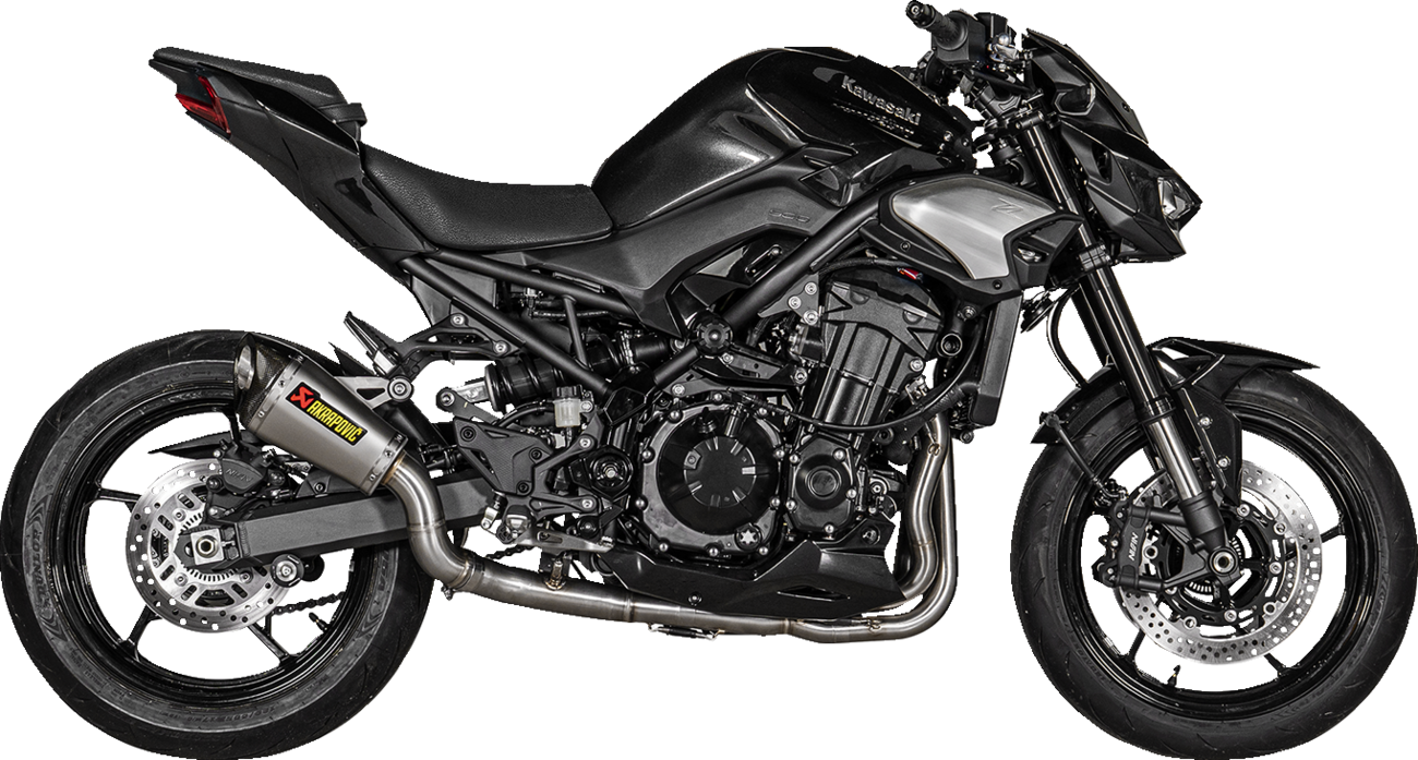 AKRAPOVIC Slip-On Line Muffler - Race - Titanium - Kawasaki Z900 S-K9SO12-ASZT