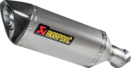 AKRAPOVIC Slip-On Line Muffler - Titanium - ECE - Kawasaki Z900 S-K9SO11-HZT