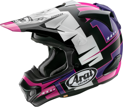 ARAI HELMETS VX-Pro4 Helmet - Battle - Purple - XS 0110-9376