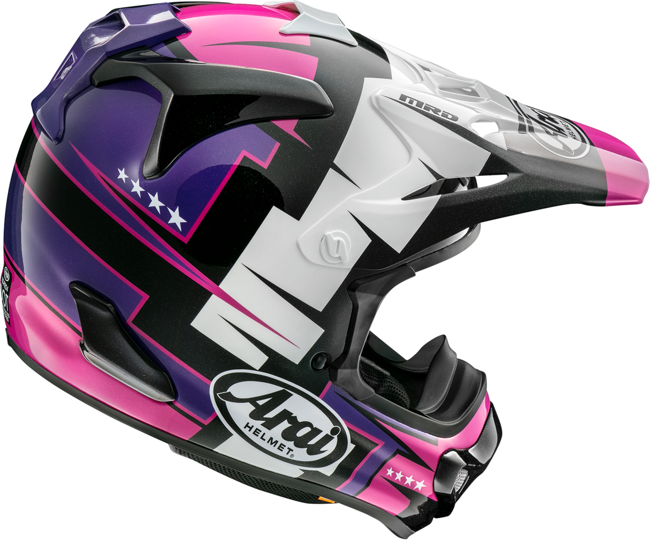 ARAI HELMETS VX-Pro4 Helmet - Battle - Purple - XS 0110-9376