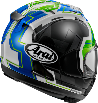 ARAI HELMETS Corsair-X Helmet - Rea-6 - Green - 2XL 0101-17604