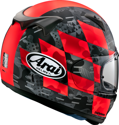 ARAI HELMETS Regent-X Helmet - Patch - Red - Medium 0101-17647