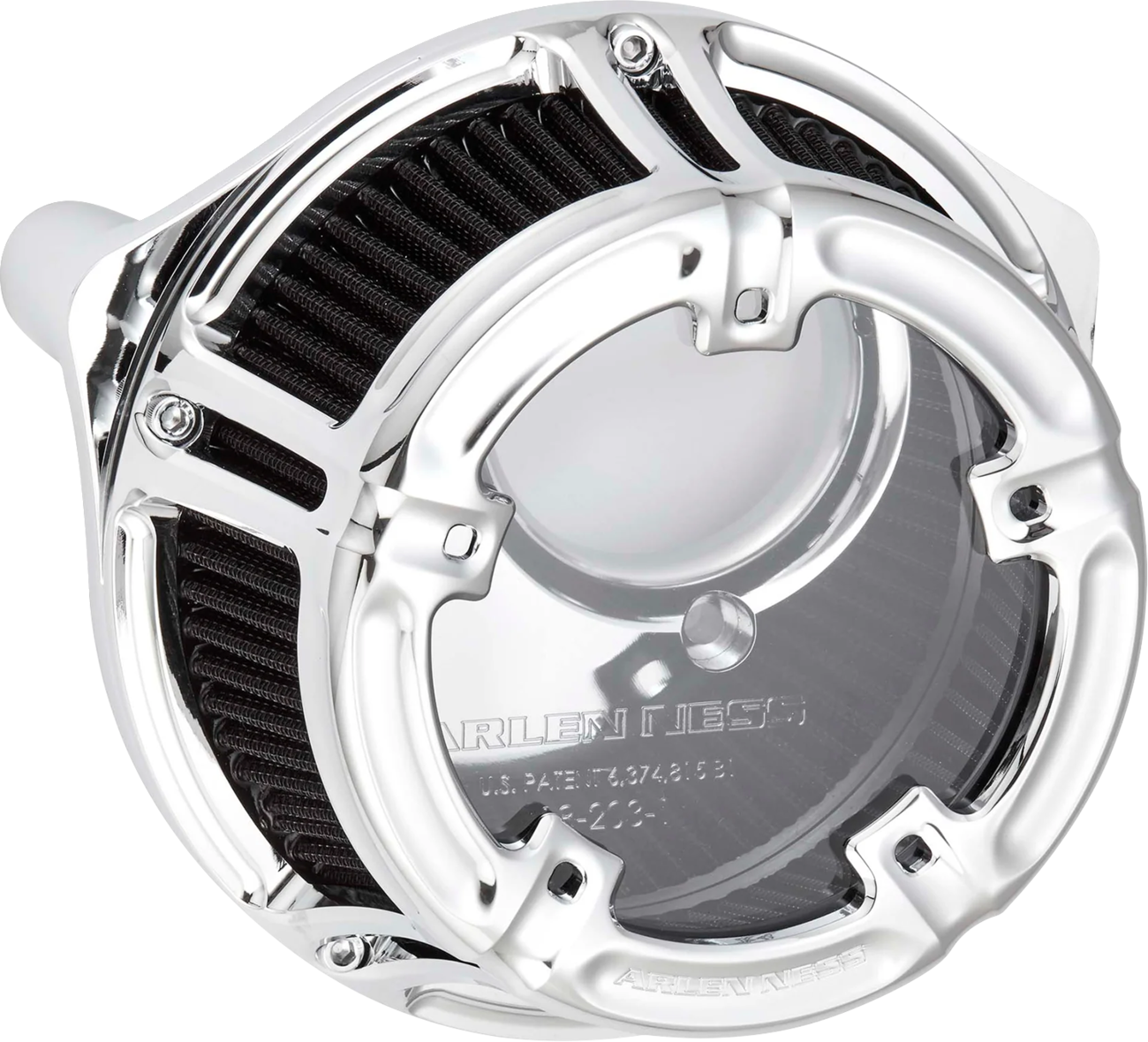 ARLEN NESS Method* Clear Series Air Cleaner - Chrome 600-238