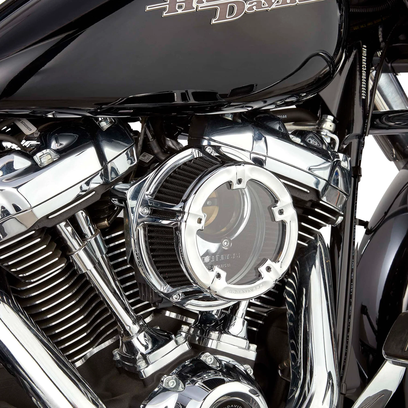 ARLEN NESS Method* Clear Series Air Cleaner - Chrome 600-238