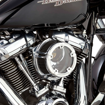 ARLEN NESS Method* Clear Series Air Cleaner - Chrome 600-238