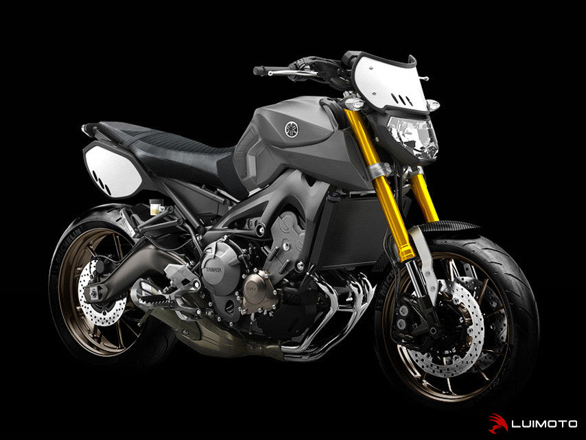 LUIMOTO (Street Tracker) Rider Seat Covers for the YAMAHA FZ-9 MT-09 (14-20)