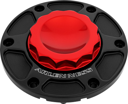 ARLEN NESS 12 Point Gas Cap - Red 701-017