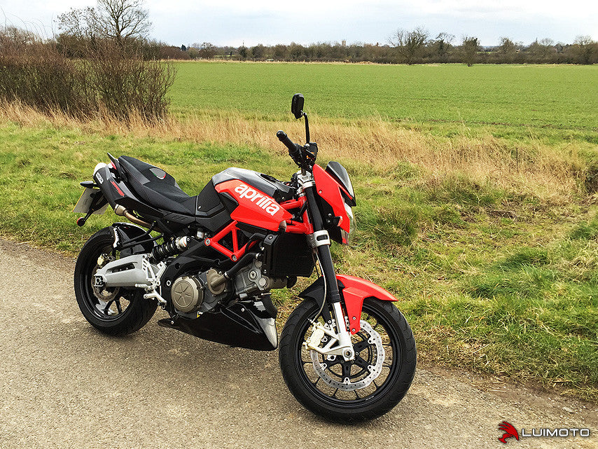 LUIMOTO Team Italia Rider Seat Covers for the Aprilia SHIVER 750 / 900 (2010+)